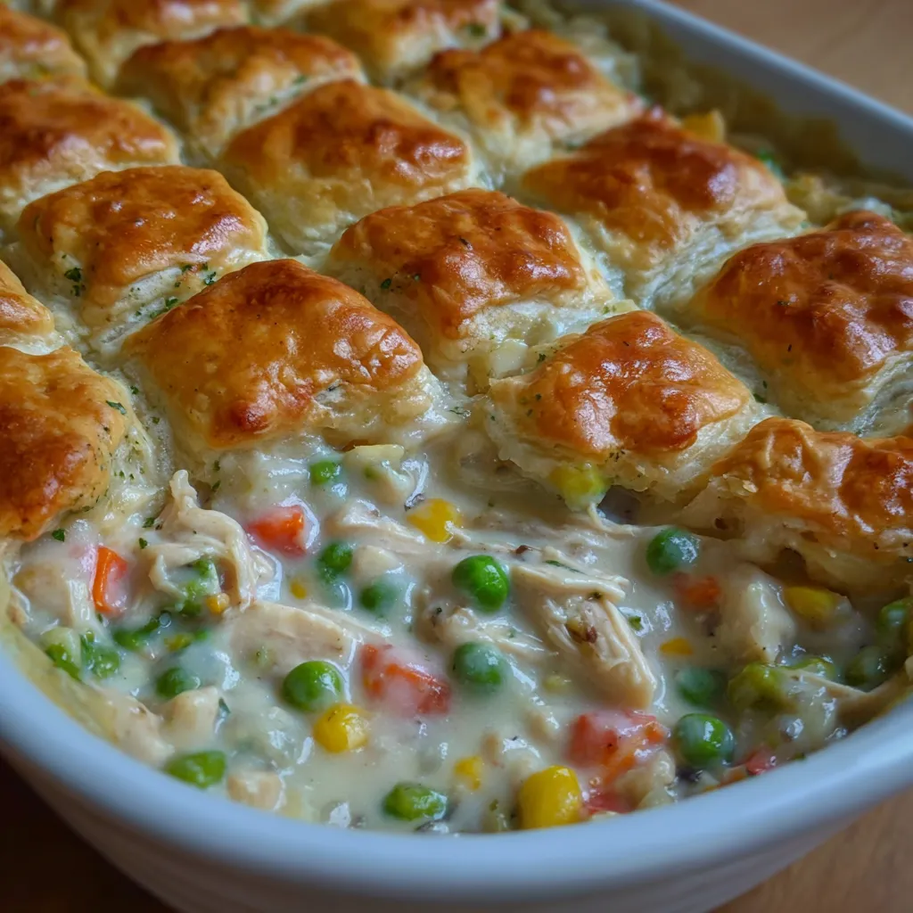 Homemade Chicken Pot Pie Casserole 5 Easy Creamy Delicious. 8 Homemade Chicken Pot Pie Casserole