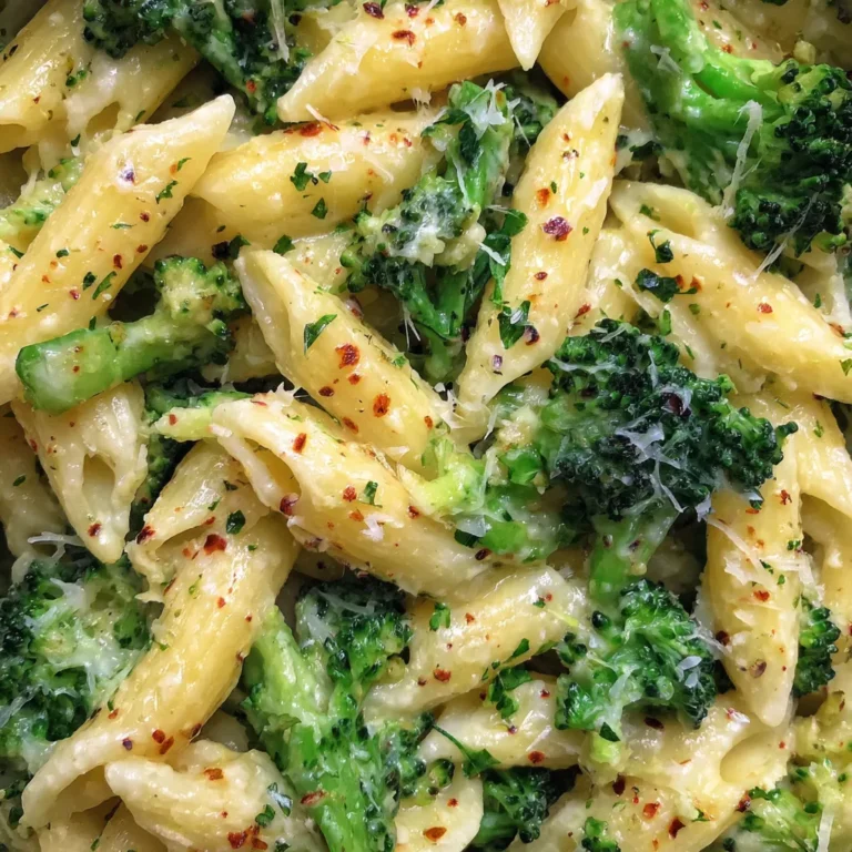 Healthy Broccoli Pasta