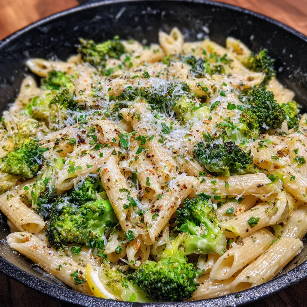 Healthy Broccoli Pasta