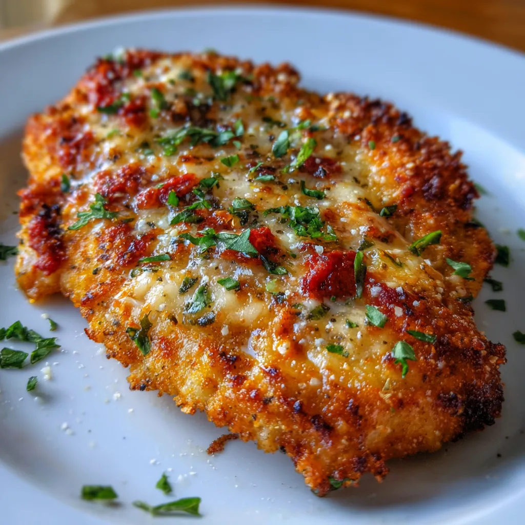Crispy Air Fryer Chicken Parmesan