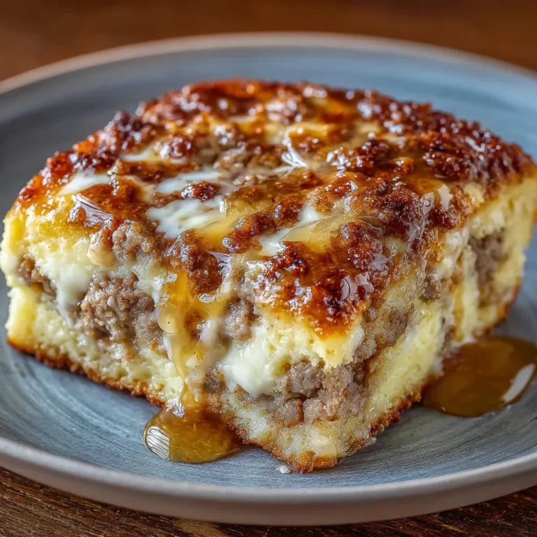 Pancake Sausage Casserole