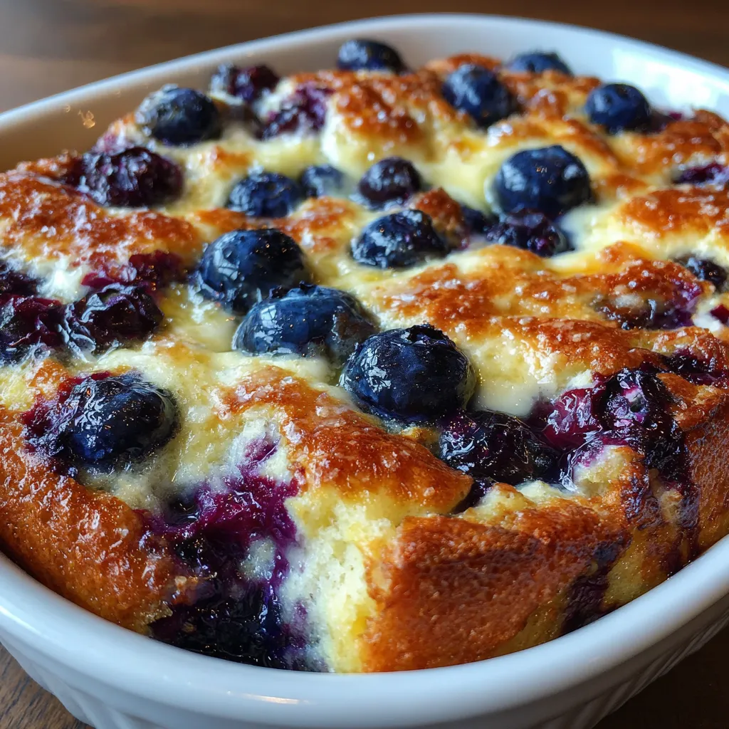 Blueberry Buttermilk Pancake Casserole: Best Easy Epic 5. 8 Blueberry Buttermilk Pancake Casserole