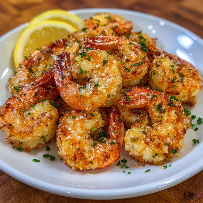 Air Fryer Garlic Parmesan Shrimp