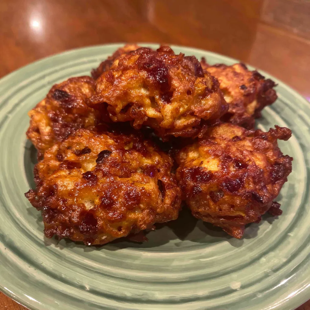 Air Fryer Apple Fritters