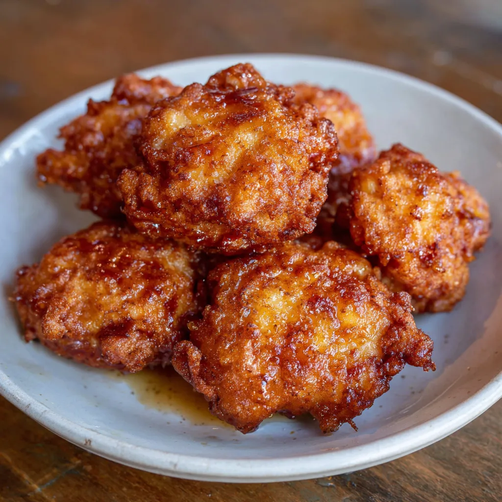 Air Fryer Apple Fritters
