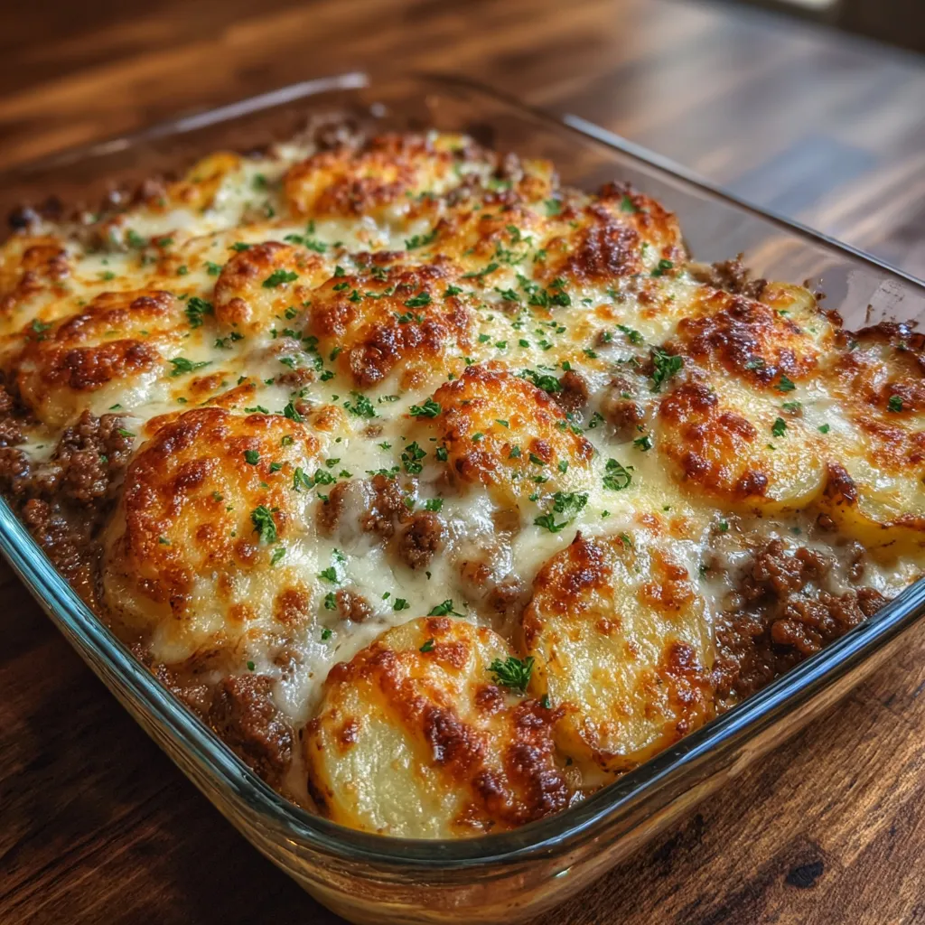 Hobo Casserole Ground Beef 5-Ingredient Easy Ultimate Cozy. 7 Hobo Casserole Ground Beef