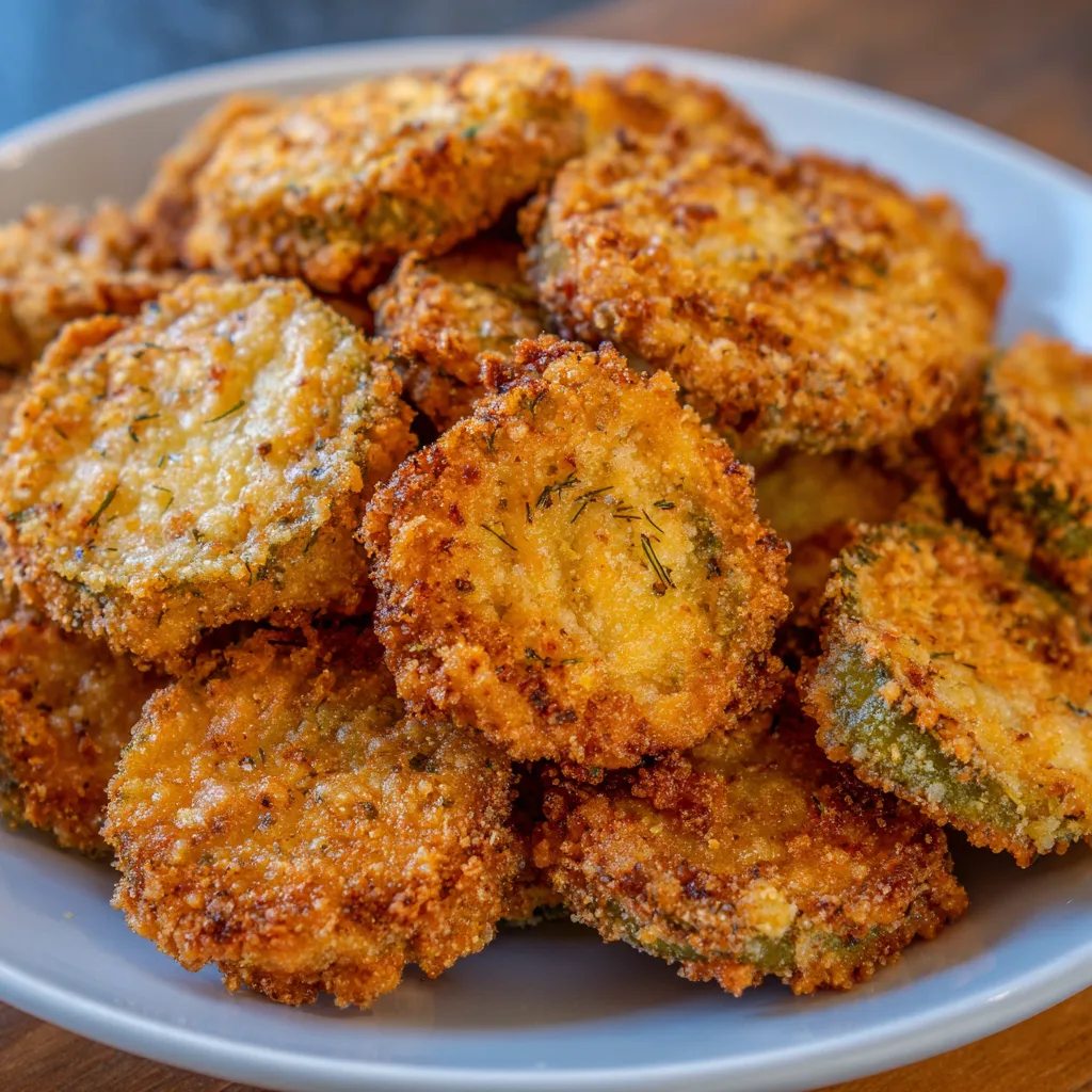 Air Fryer Fried Pickles Bring 5 Easy Crispy Delicious Joy. 6 Air Fryer Fried Pickles