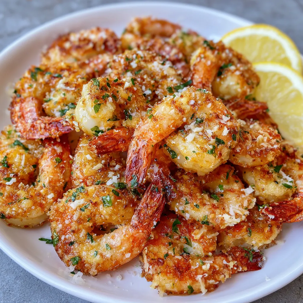 Air Fryer Garlic Parmesan Shrimp
