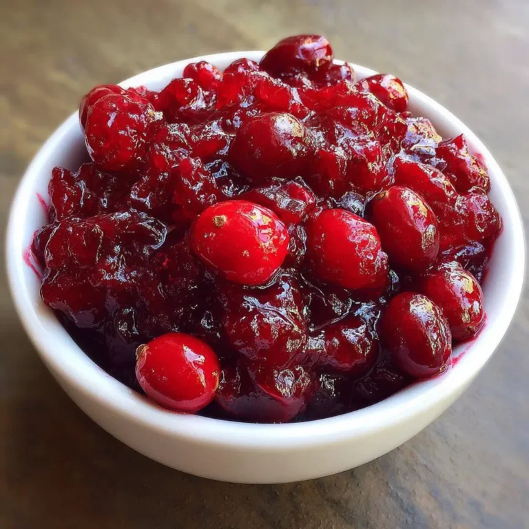 Classic Homemade Cranberry Sauce
