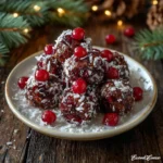 Cherry Bourbon Balls Halal Friendly