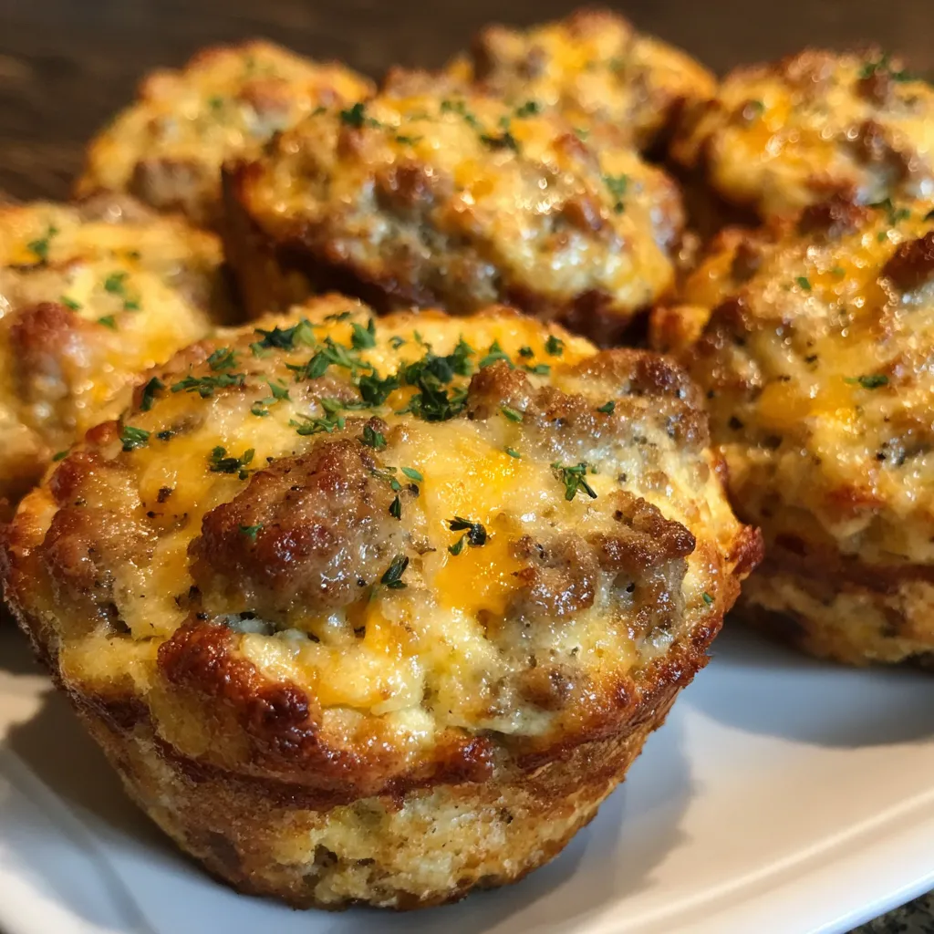 Breakfast Sausage Muffins