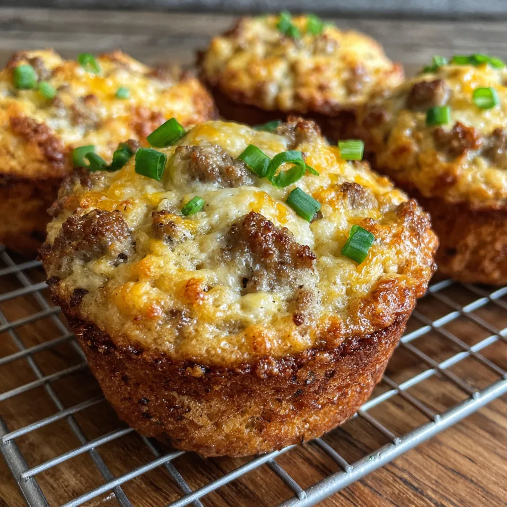 Breakfast Sausage Muffins