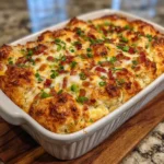 Christmas Morning Bacon Egg and Cheese Bake