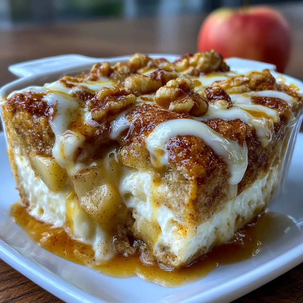 Apple Cinnamon Cottage Cheese Bake