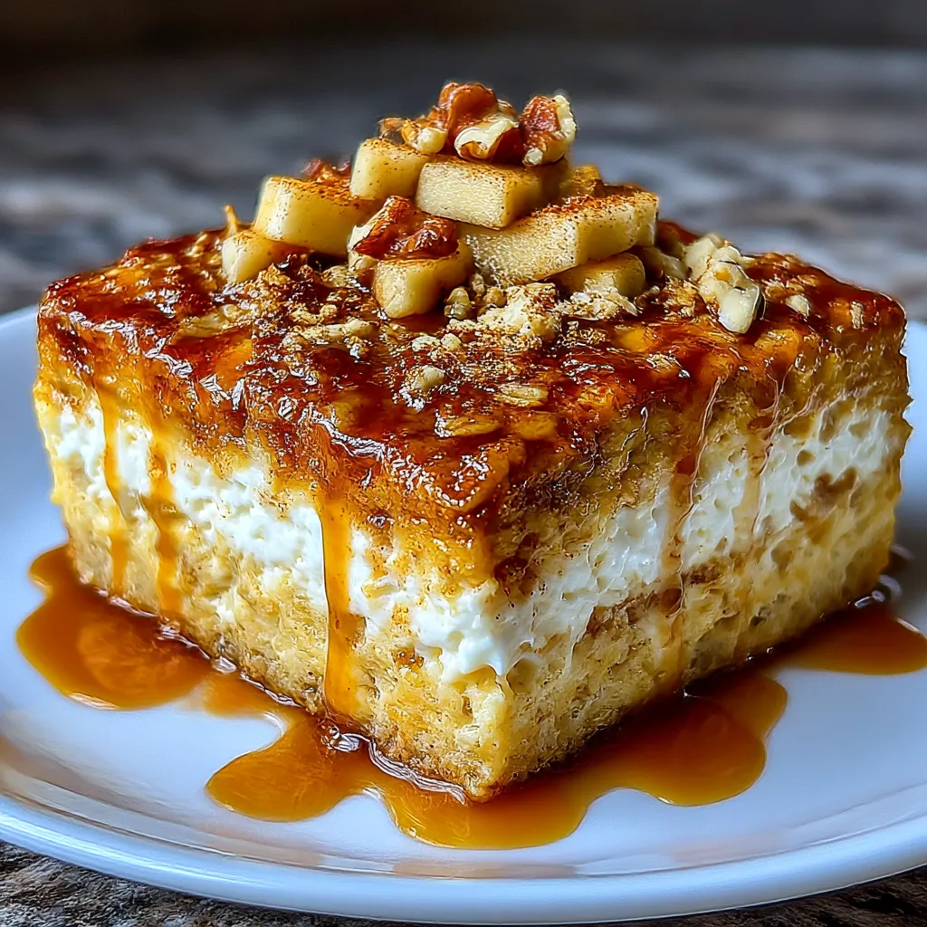 Apple Cinnamon Cottage Cheese Bake