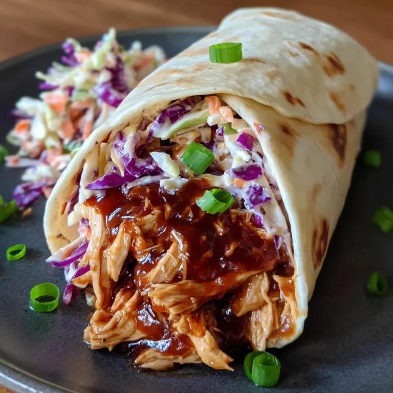 BBQ Chicken Coleslaw
