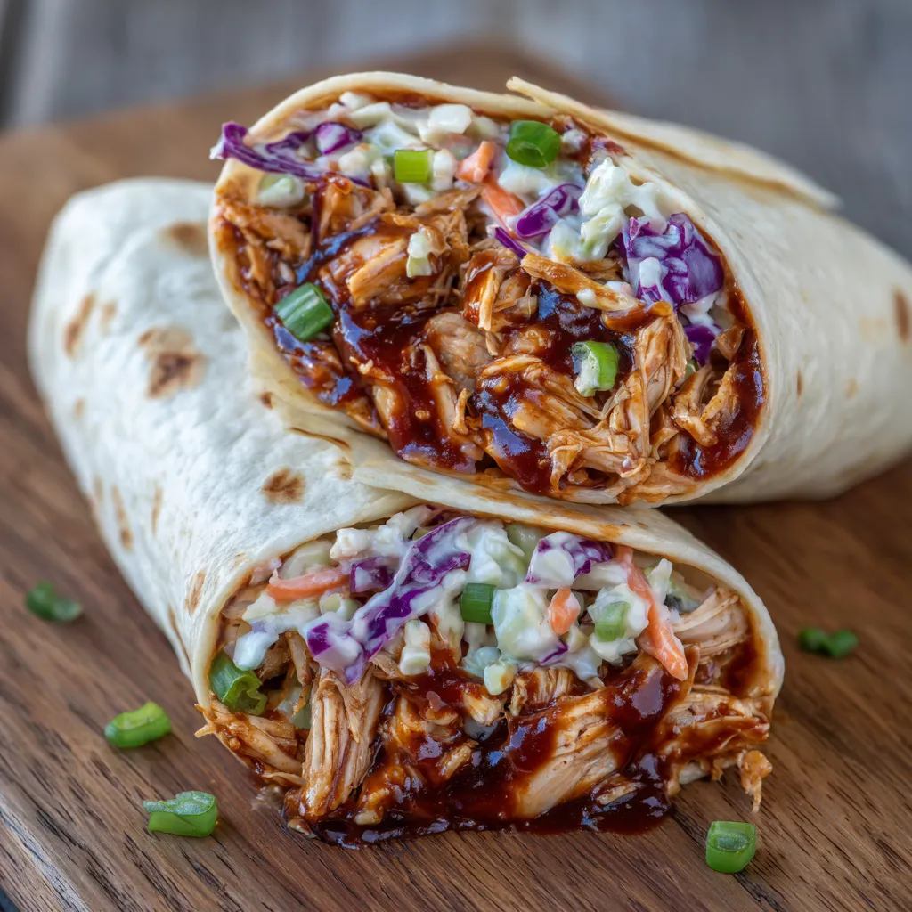 BBQ Chicken Coleslaw