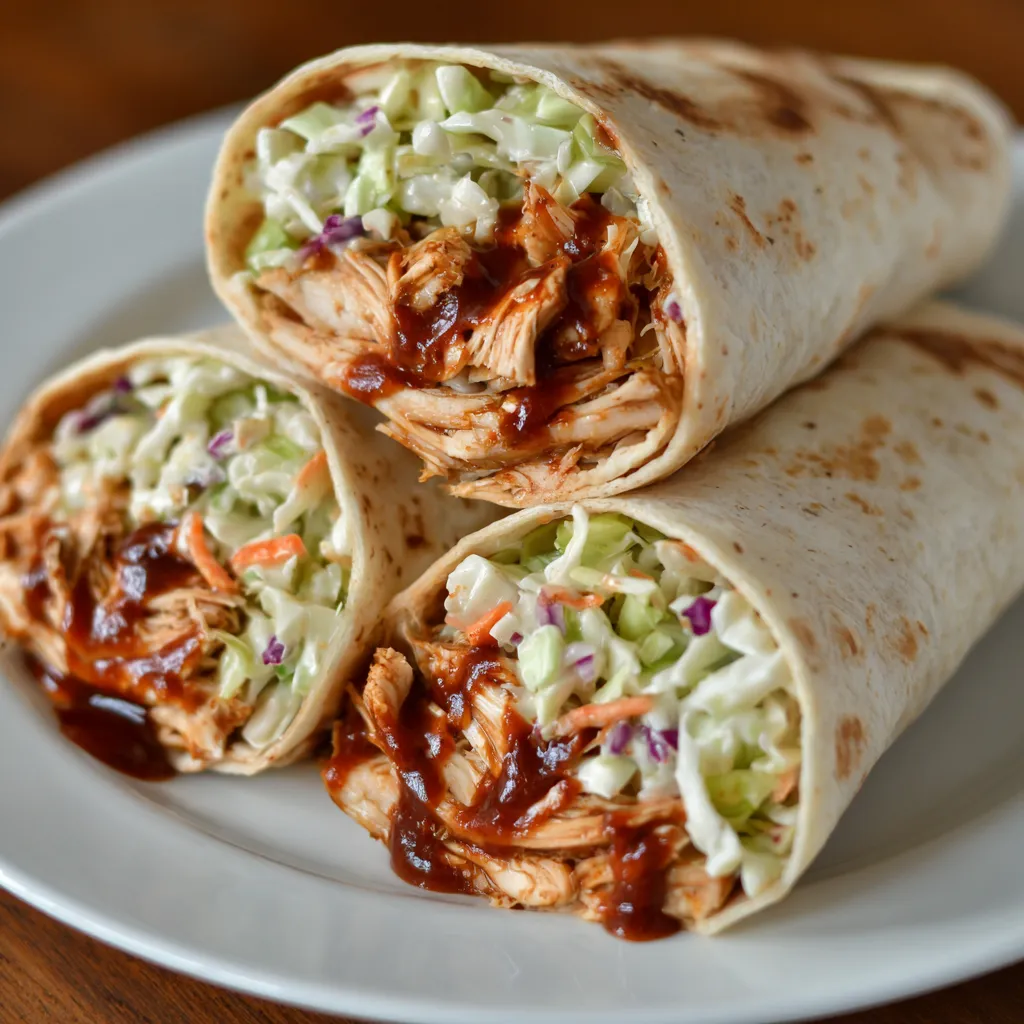 BBQ Chicken Coleslaw
