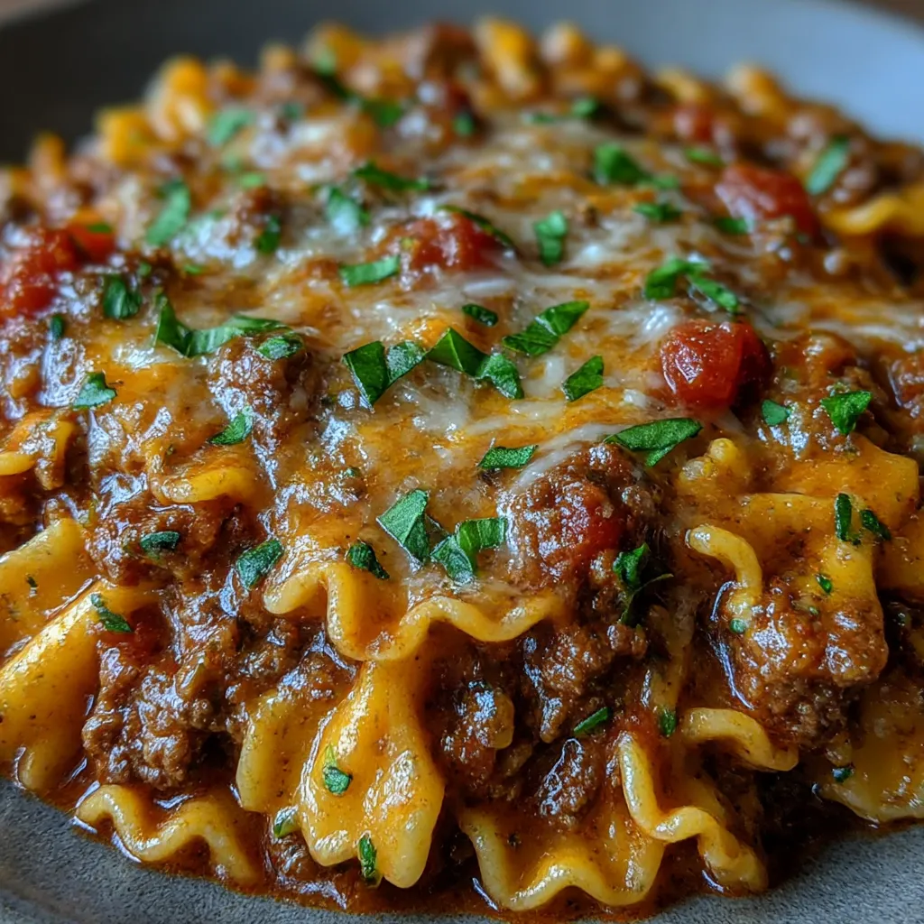 BEST EVER One-Pot Lasagna Soup
