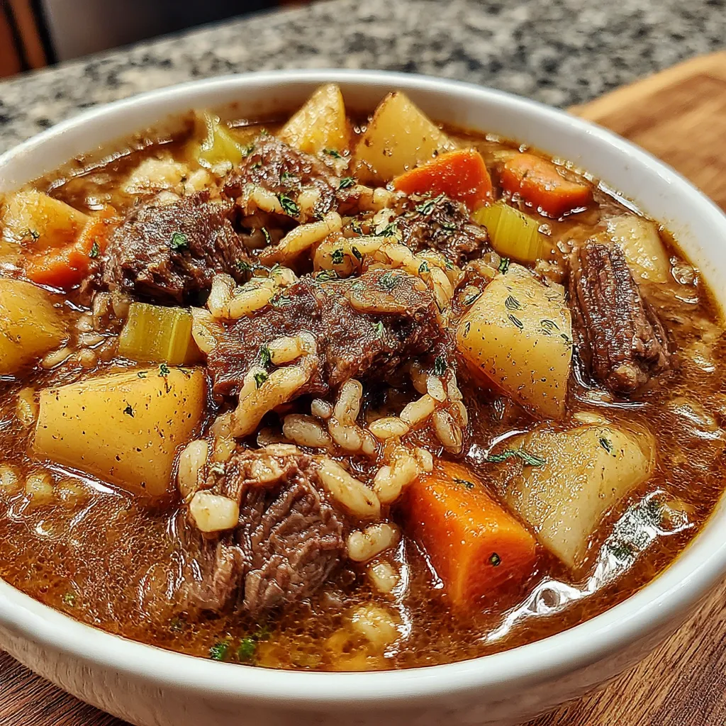 Beef Barley Soup