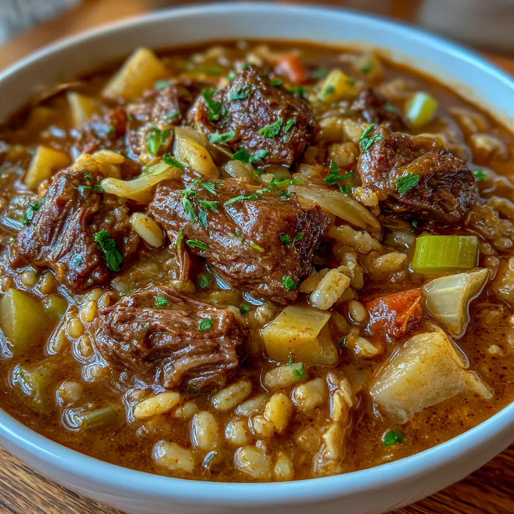 Beef Barley Soup