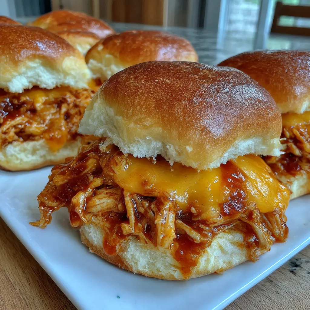 Buffalo Chicken Sliders
