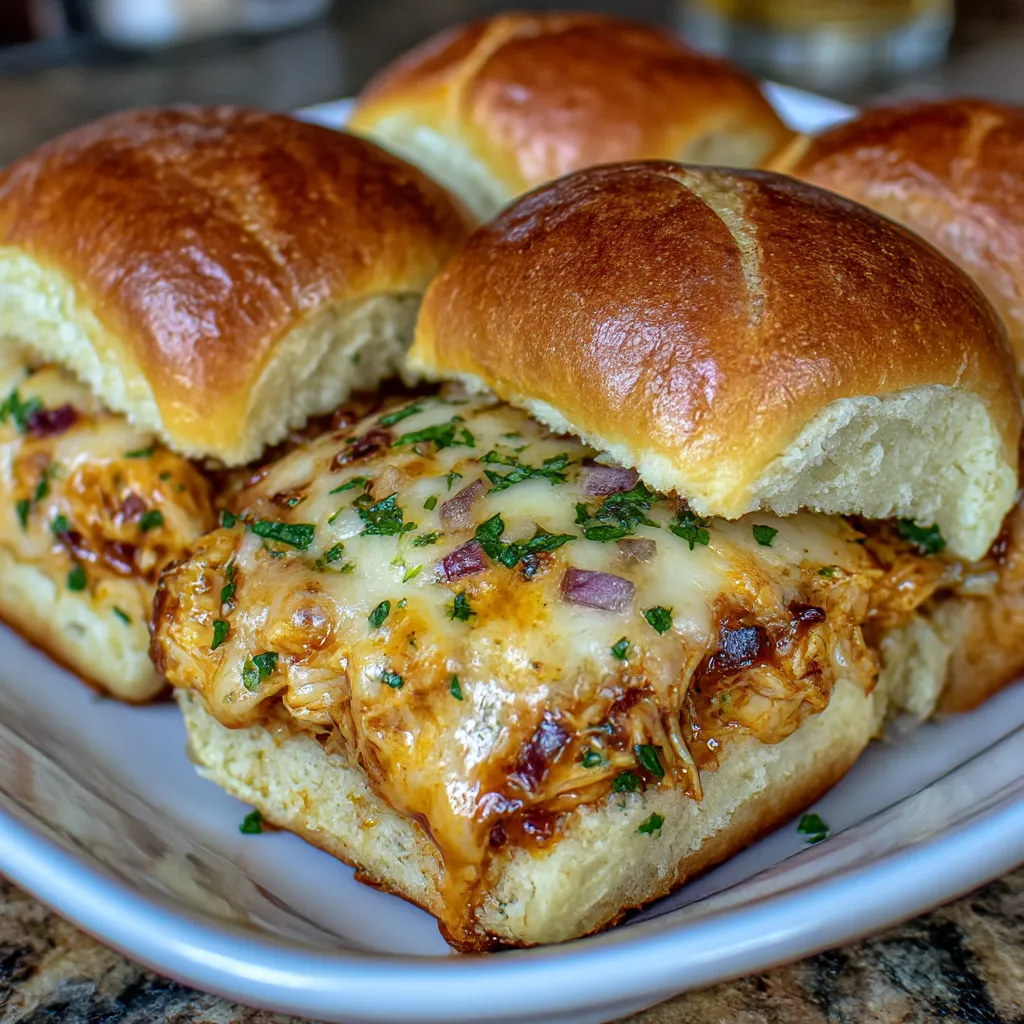 Buffalo Chicken Sliders