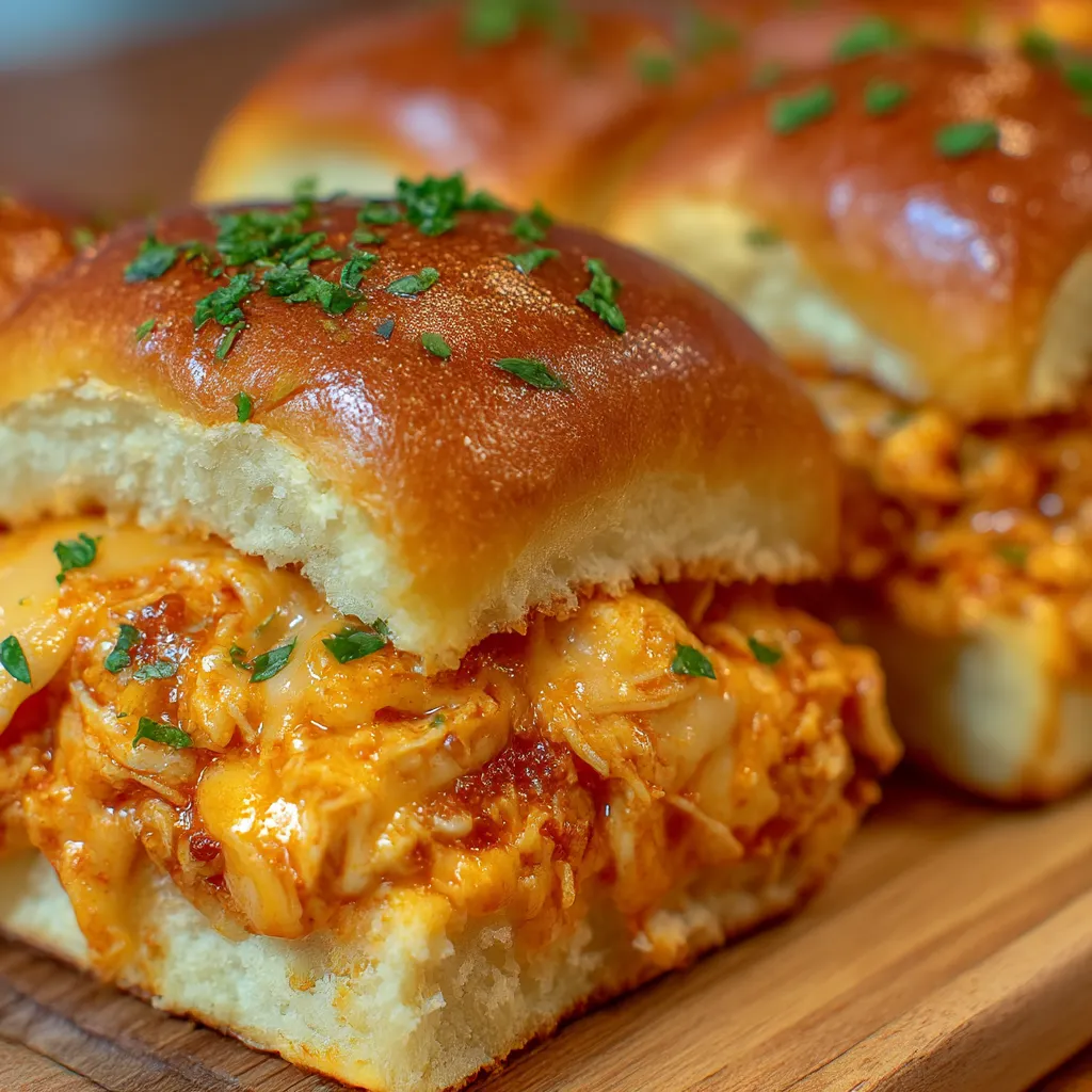 Buffalo Chicken Sliders