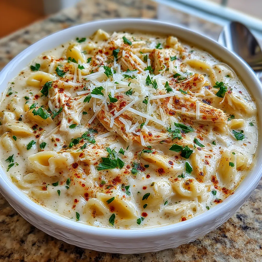 Chicken Alfredo Soup