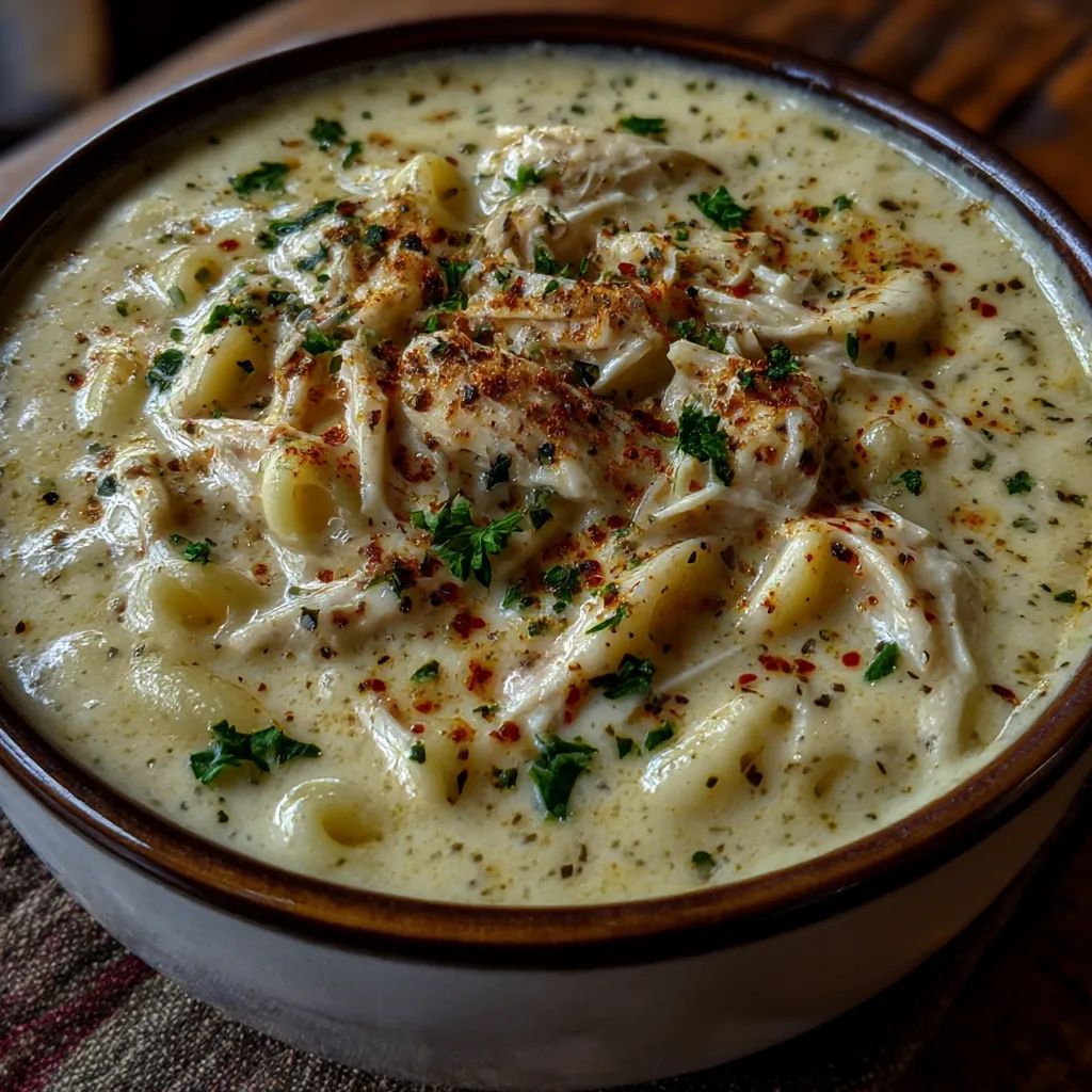 Chicken Alfredo Soup
