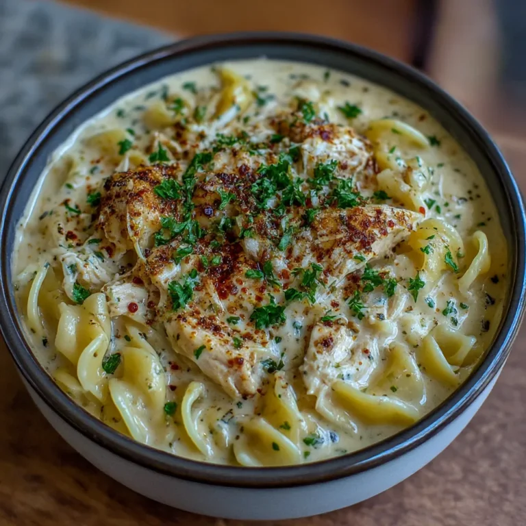 Chicken Alfredo Soup