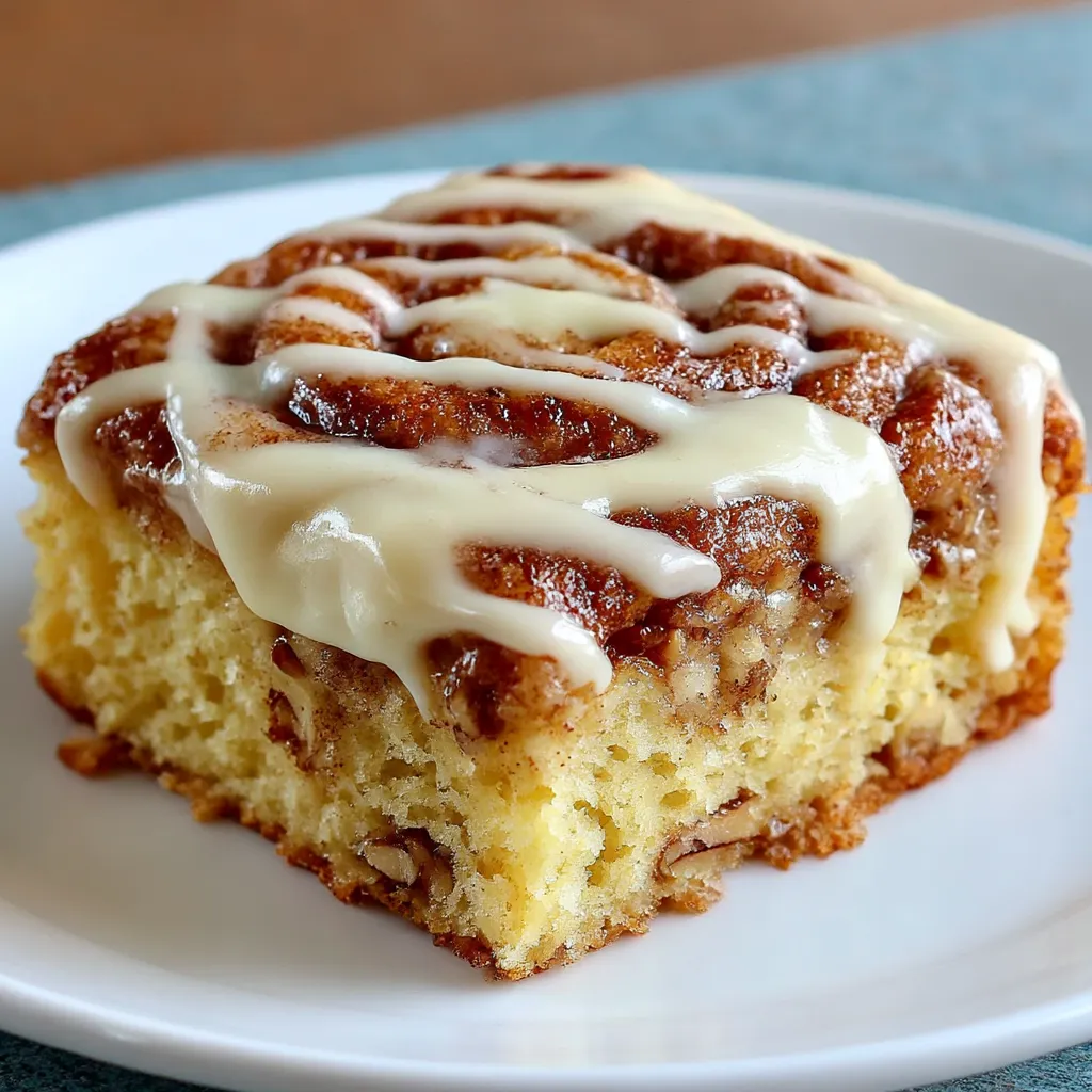 Cinnamon Roll Bliss Bars