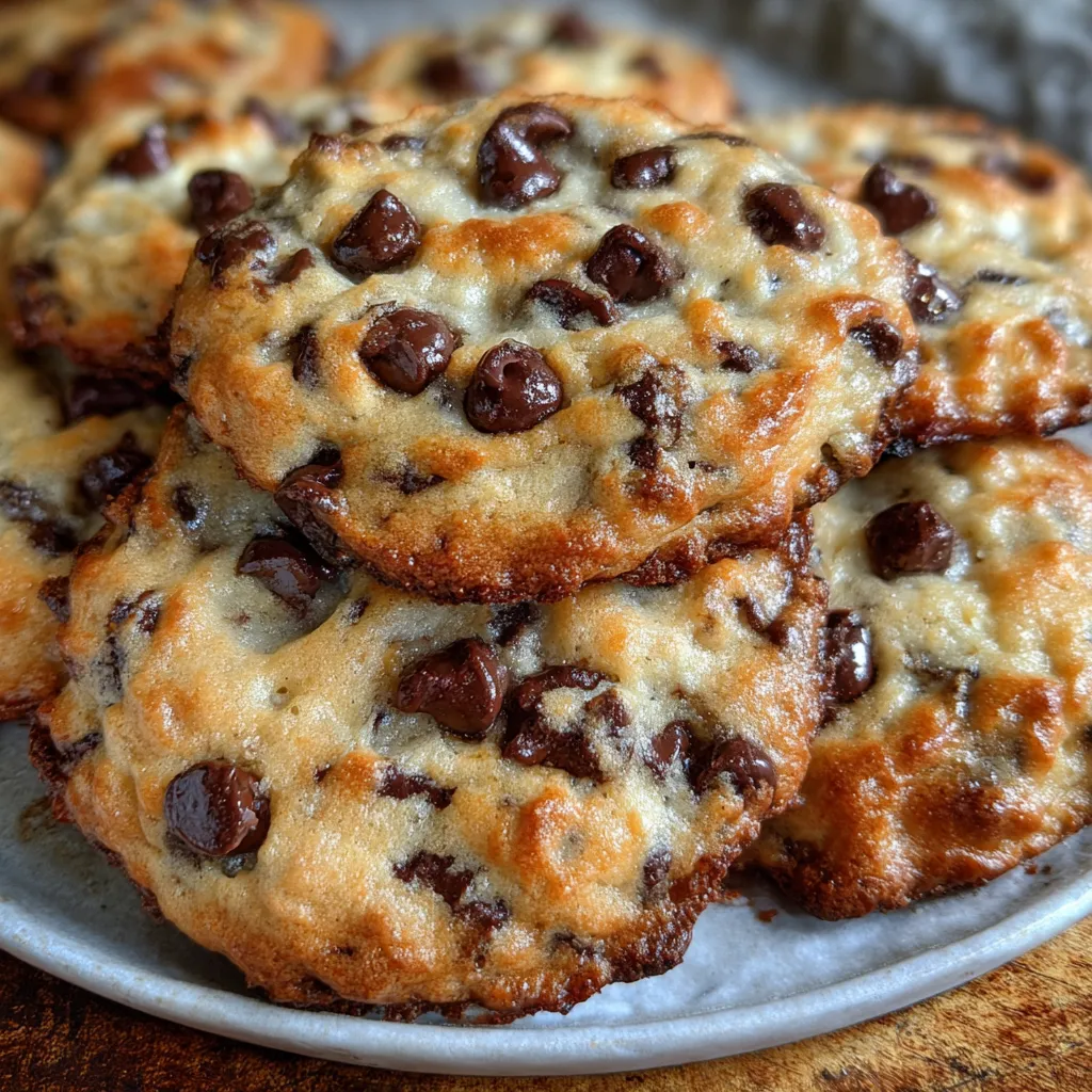 Cottage Cheese Chocolate Chip Cookies