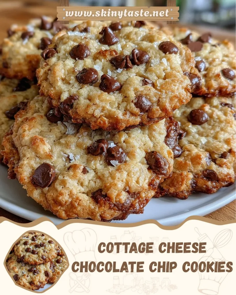Cottage Cheese Chocolate Chip Cookies