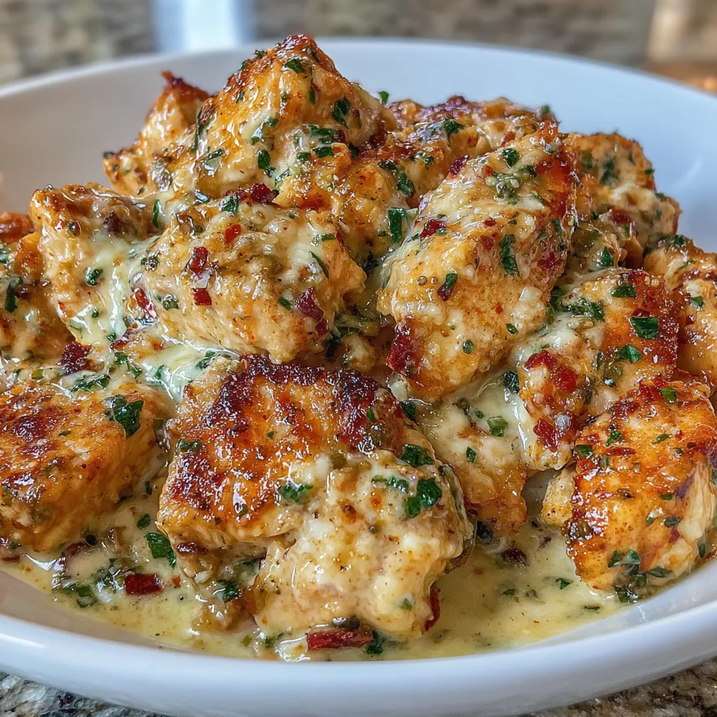 Cottage Cheese Parmesan Firecracker Chicken
