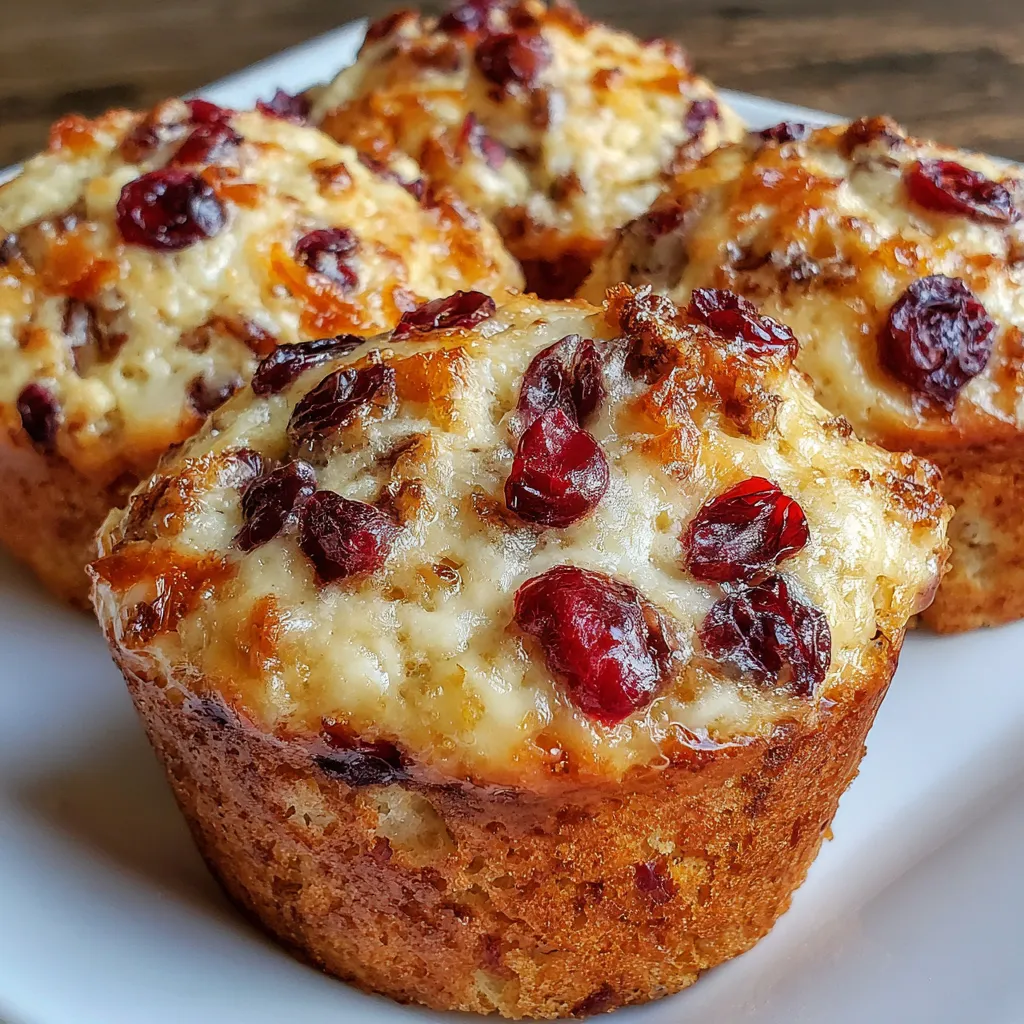 Cranberry Orange Breakfast Muffins with Holiday Glow 5 Cranberry Orange Breakfast Muffins with Holiday Glow