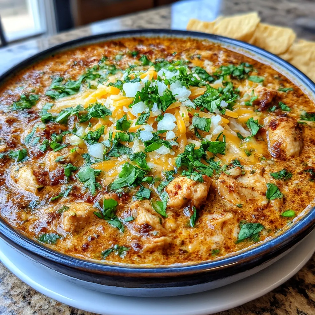 Creamy Chicken Enchilada Soup
