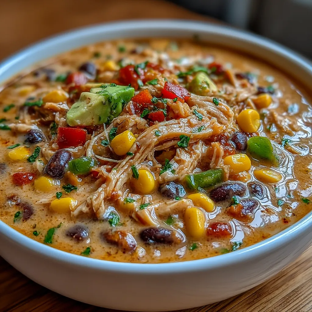 Creamy Chicken Tortilla Soup is 3x Irresistible Quick Cozy. 6 Creamy Chicken Tortilla Soup