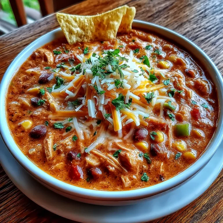 Creamy Chicken Tortilla Soup