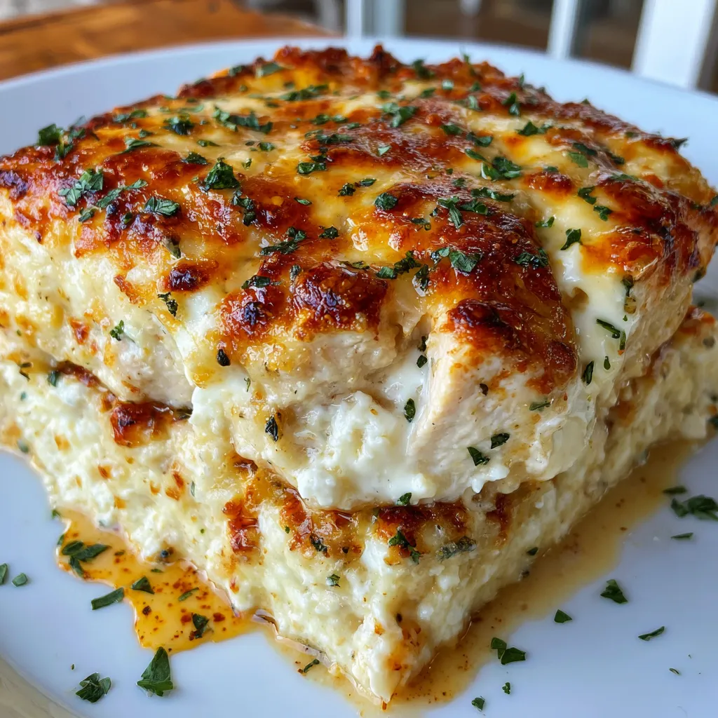 Creamy Cottage Cheese Parmesan Chicken