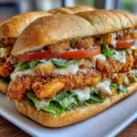 Crispy Chicken Caesar Sandwich