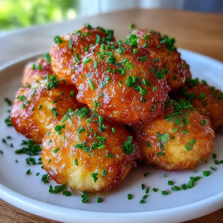 Crispy Mashed Potato Cheese Puffs