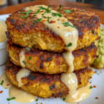 Crispy Sweet Potato and Red Lentil Patties