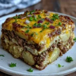 Crockpot Hamburger Potato Casserole