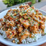 Crockpot Thai Peanut Chicken