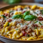 Easy Creamy Lasagna Soup