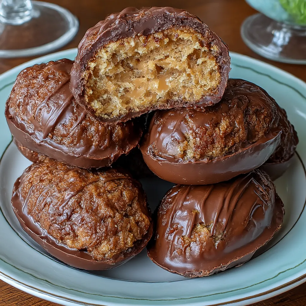 Easy Healthy Homemade Peanut Butter Eggs