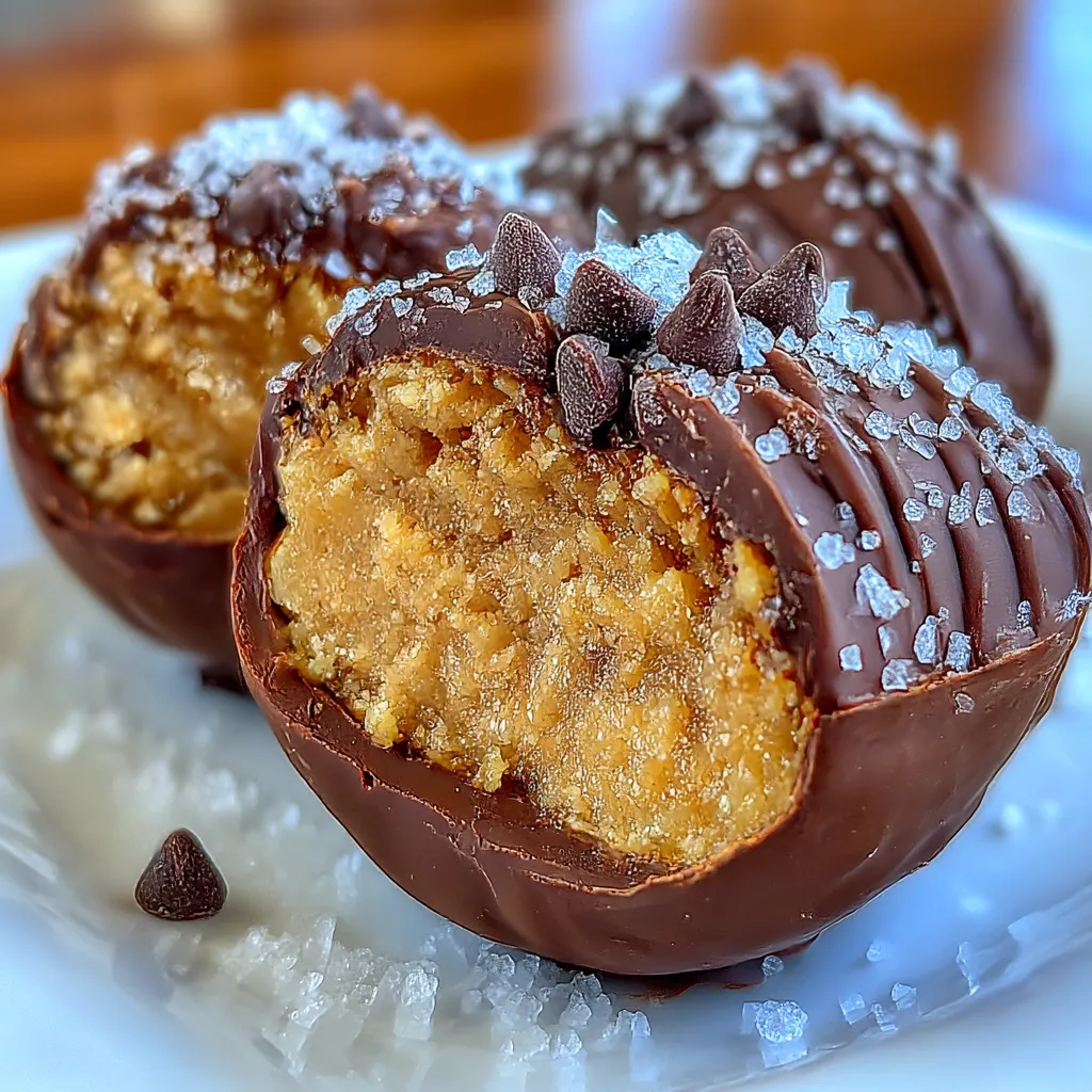 Easy Healthy Homemade Peanut Butter Eggs