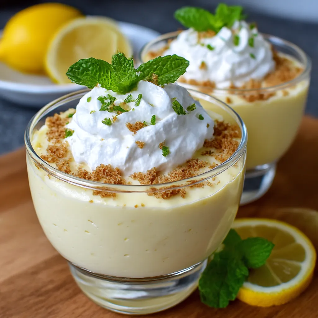 Easy Lemon Mousse