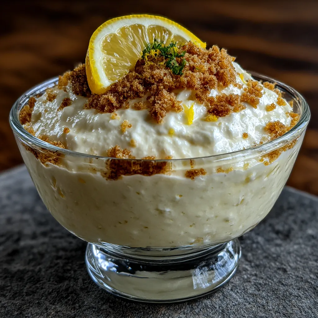 Easy Lemon Mousse